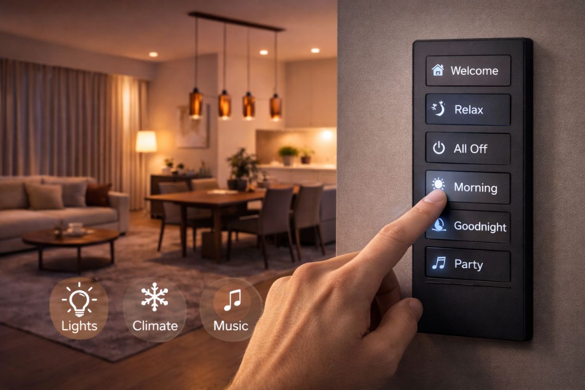 Smart keypad control